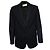 Blazer nero a righe con perline di Saint Laurent