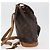 Louis Vuitton Vintage Montsouris Monogram Canvas MM Marron - vue 4