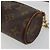 Pochette Papillon Mini in Tela Monogram Louis Vuitton Marrone - vista 7
