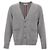 Thom Browne Gestrickte Merinowolle Piqué-Cardigan Braun