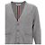 Thom Browne Gestrickte Merinowolle Piqué-Cardigan Braun - Ansicht 7