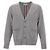 Thom Browne Gestrickte Merinowolle Piqué-Cardigan Braun - Ansicht 9