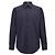Burberry Camicia in cotone slim fit a maniche lunghe Blu