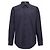Burberry Camicia in cotone slim fit a maniche lunghe Blu - vista 4