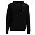 Prada Camiseta com capuz de seda com logo Multicor