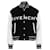 Givenchy Leder Bomberjacke Silber