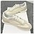 Céline Sneakers Triumph RACER Vaniglia Bianco - vista 4