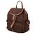 Miu Miu Canvas-Leder-Rucksack Schwarz - Ansicht 4