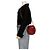 Gucci Borsa a tracolla rotonda mini GG Marmont Rosso - vista 10
