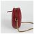 Gucci Borsa a tracolla rotonda mini GG Marmont Rosso - vista 3