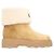 Moncler Botas de ante shearling Aurea Mid Castaño - vista 4