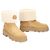 Moncler Botas de ante shearling Aurea Mid Castaño - vista 6