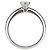 Tiffany & Co Setting Wedding Ring Platinum Diamond Size Silvery - view 2