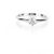Tiffany & Co Setting Wedding Ring Platinum Diamond Size Silvery - view 4
