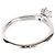 Tiffany & Co Setting Wedding Ring Platinum Diamond Size Silvery - view 5