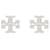 Tory Burch Orecchini a lobo Logo Argento  - vista 4