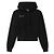 Kenzo Camiseta cropped con capucha Star Tiger Negro - vista 5