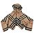 Burberry Cappa A-Line a quadri con cappuccio per bambini Multicolore