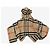 Burberry Cappa A-Line a quadri con cappuccio per bambini Multicolore - vista 2