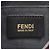 Borsa a spalla in pelle bordeaux Fendi Bordò - vista 14