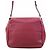 Borsa a spalla in pelle bordeaux Fendi Bordò - vista 3