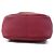 Borsa a spalla in pelle bordeaux Fendi Bordò - vista 4