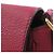 Borsa a spalla in pelle bordeaux Fendi Bordò - vista 9