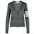 Thom Browne Merinowoll-Cardigan mit lockerer Passform