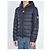 Moncler Giacca corta in piuma con cappuccio Najan Blu - vista 5