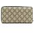 Portafoglio lungo da uomo Gucci in beige e marrone - vista 3