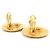 Orecchini a clip dorati Chanel D'oro - vista 4