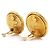 Orecchini a clip in metallo dorato Chanel D'oro - vista 3