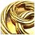 Orecchini a clip in metallo dorato Chanel D'oro - vista 9