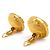 Timeless Orecchini a clip dorati Chanel D'oro - vista 3
