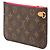 Borsa e pochette Monogram Neverfull Louis Vuitton Marrone - vista 2