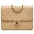 Borsa a spalla matelassé Chanel Coco Mark Beige