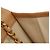 Borsa a spalla matelassé Chanel Coco Mark Beige - vista 8