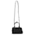 Prada Mini bolsa tote con logo triangular Saffiano Negro  - vista 5