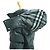 Burberry Casaco longo acolchoado com cinto para mulher em nylon preto com capuz destacável - vista 17
