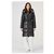 Burberry Casaco longo acolchoado com cinto para mulher em nylon preto com capuz destacável - vista 9