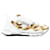 Versace Sneakers Dinamici Barocchi Bianco  - vista 4