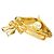 Spilla Berretto in Raso Vintage Chanel D'oro - vista 2