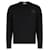 Moncler Bestickter Baumwollpullover mit Monogramm Schwarz  - Ansicht 4