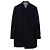 Thom Browne Cappotto Chesterfield Classico in Super Twill Blu - vista 4