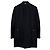 Thom Browne Cappotto Chesterfield Classico in Super Twill Blu - vista 5
