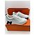 Hermès Sneakers da uomo in pelle di vitello, camoscio e pelle di capra bianche e nere Bianco - vista 8