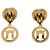 Céline Orecchini a clip con logo placcati in oro Celine D'oro - vista 2