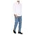 Thom Browne Camicia Oxford Classica con Rifiniture RWB Nascoste Bianco - vista 6