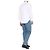 Thom Browne Camicia Oxford Classica con Rifiniture RWB Nascoste Bianco - vista 7