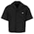 Prada Camicia a maniche corte in Re-Nylon Nero  - vista 1